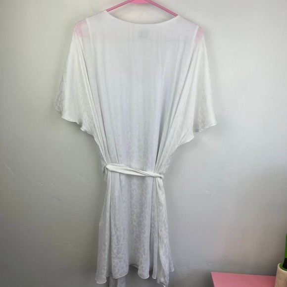 Show Me Your Mumu Gretta mini Dress size Large white cheetah print - Picture 5 of 7